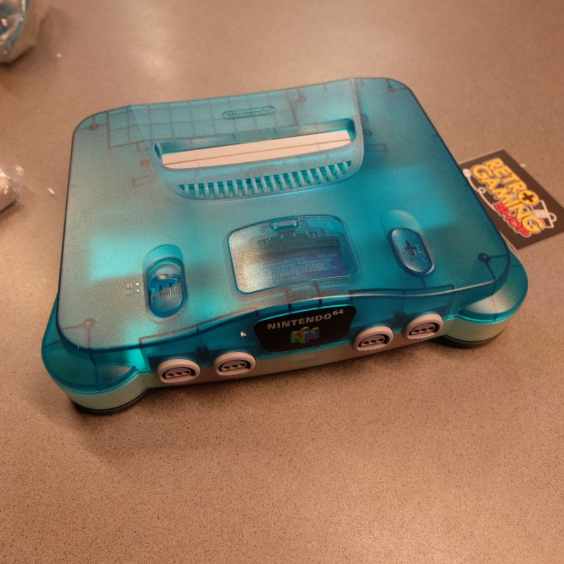 Nintendo 64 Clear Clear Blue Nintendo