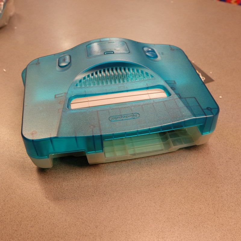Nintendo 64 Clear Clear Blue Nintendo