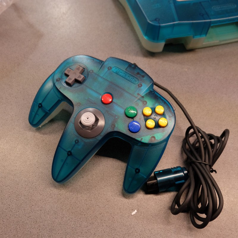 Nintendo 64 Clear Clear Blue Nintendo
