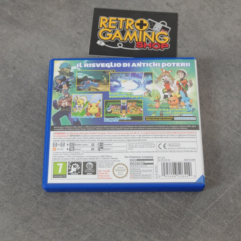 Pokemon Zaffiro Alpha Nintendo