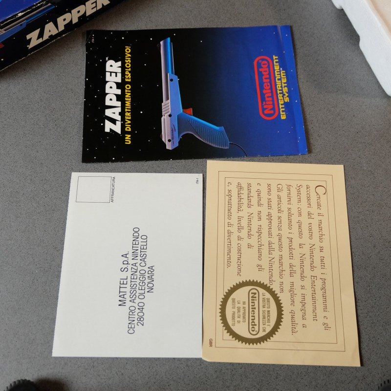Nintendo Zapper Mattel Nintendo
