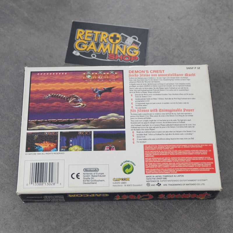 Demon's Crest Nintendo