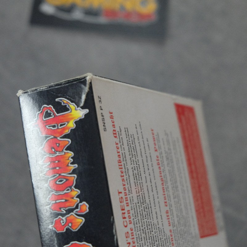 Demon's Crest Nintendo