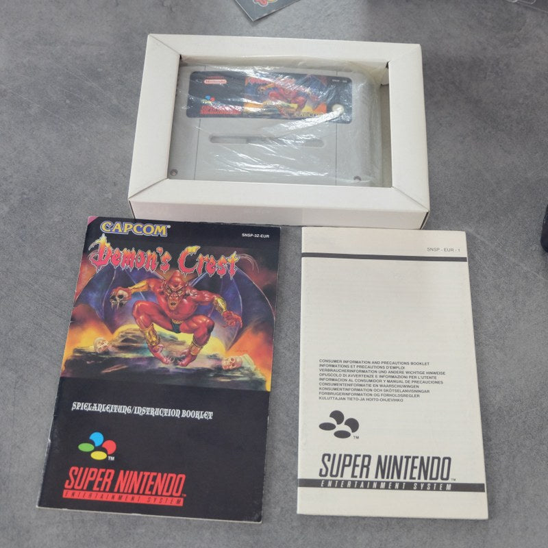 Demon's Crest Nintendo