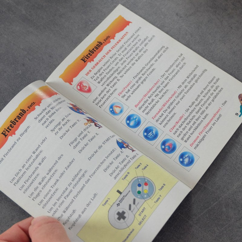 Demon's Crest Nintendo