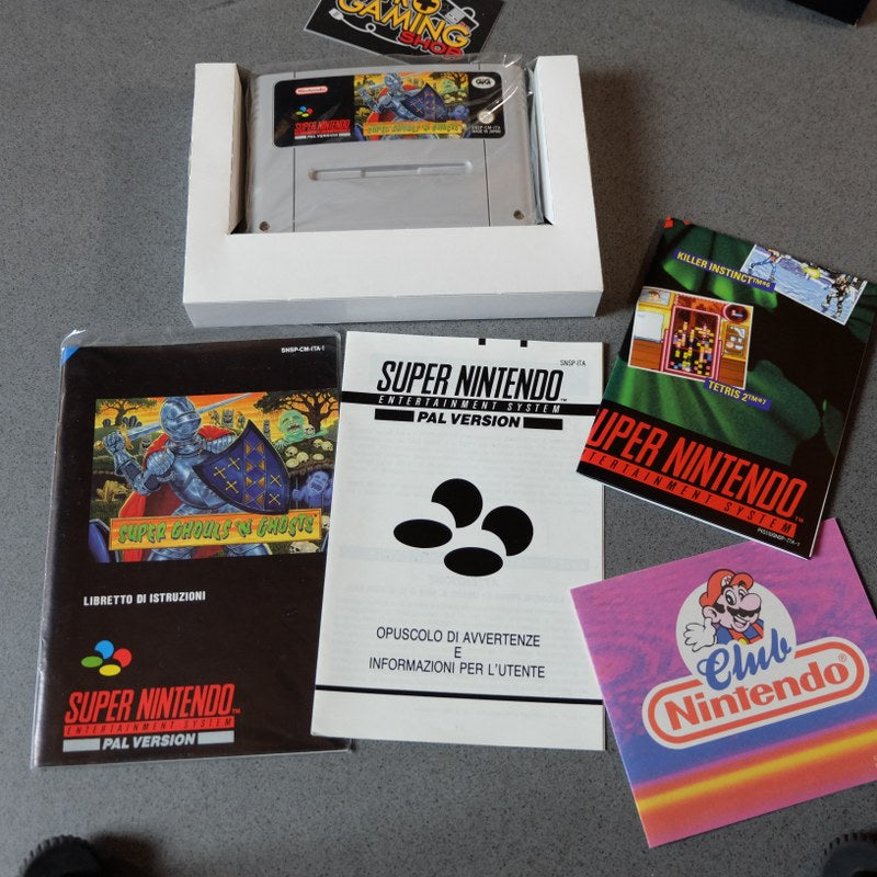 Super Ghouls ‘n Ghosts Gig Nintendo