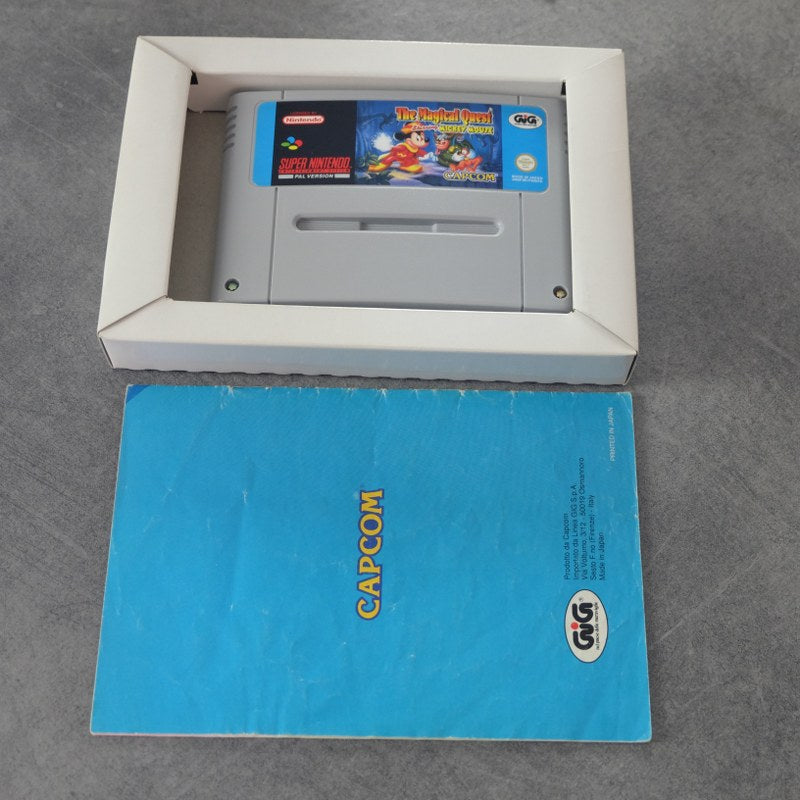The Magical Quest Starring Mickey Mouse Nintendo