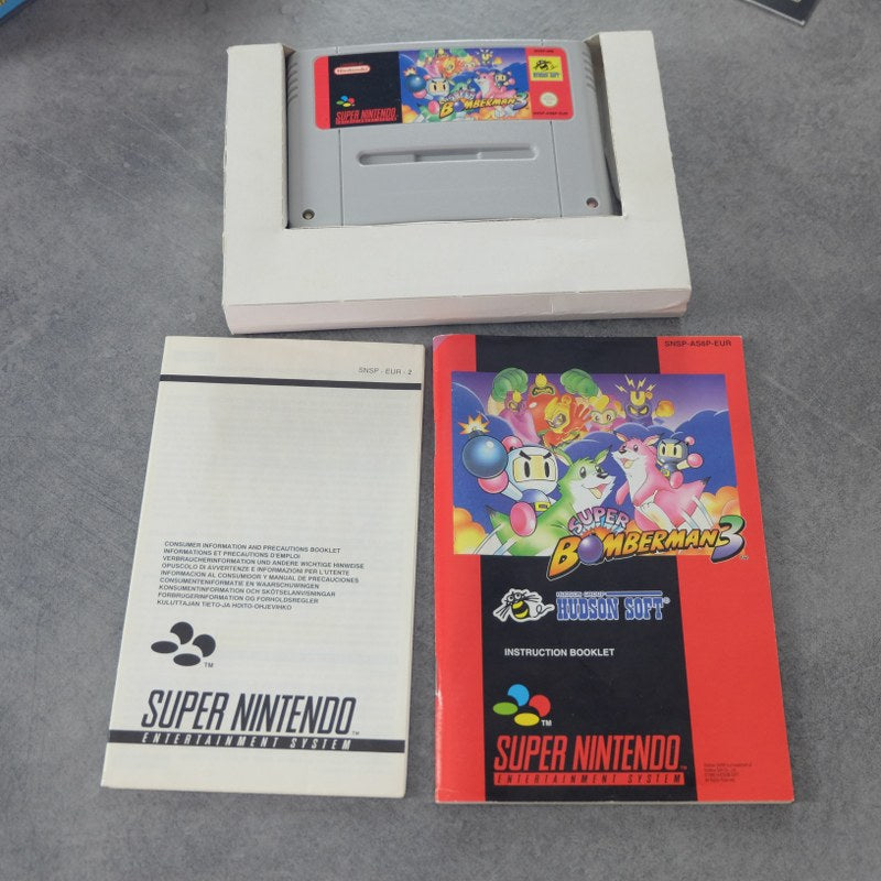 Super Bomberman 3 Nintendo