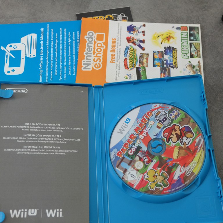 Paper Mario Color Splash Nintendo