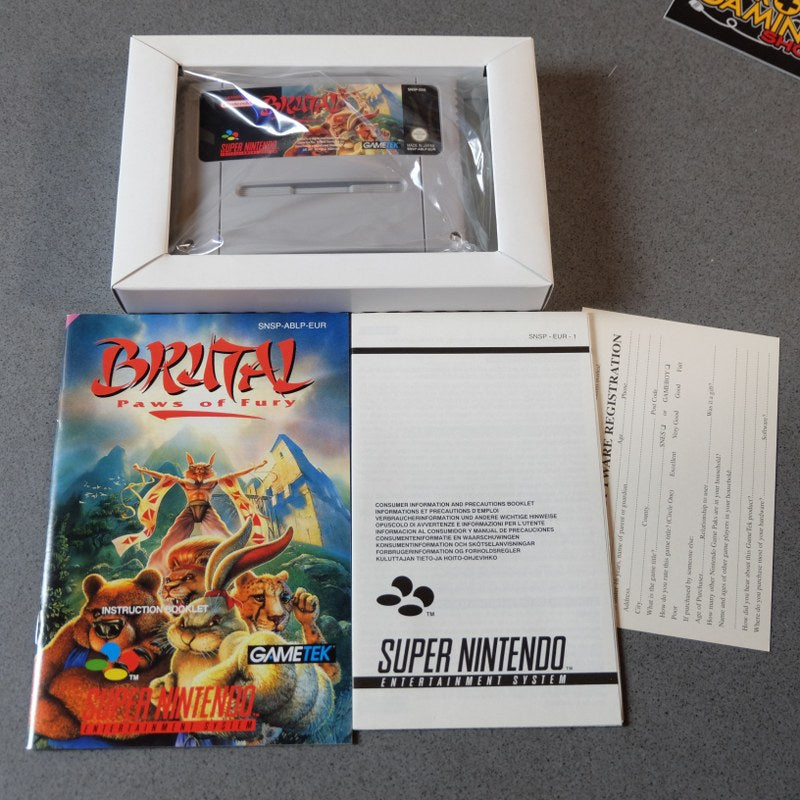 Brutal Paws of Fury Nintendo