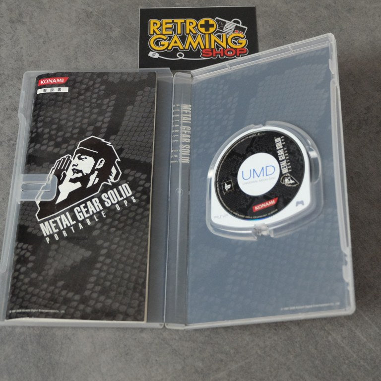 Metal Gear Solid Portable Ops Sony