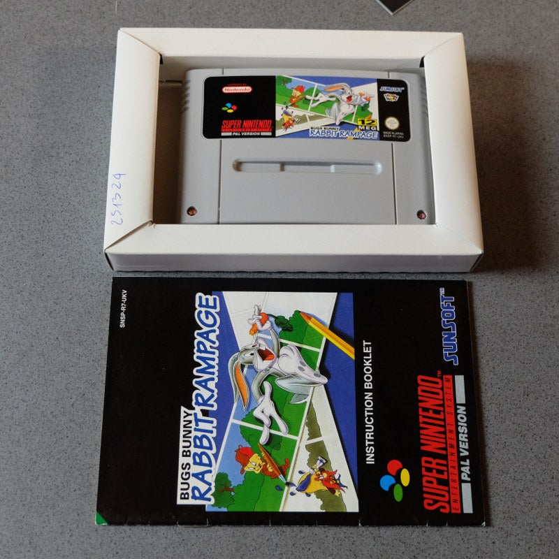 Bugs Bunny Rabbit Rampage Nintendo