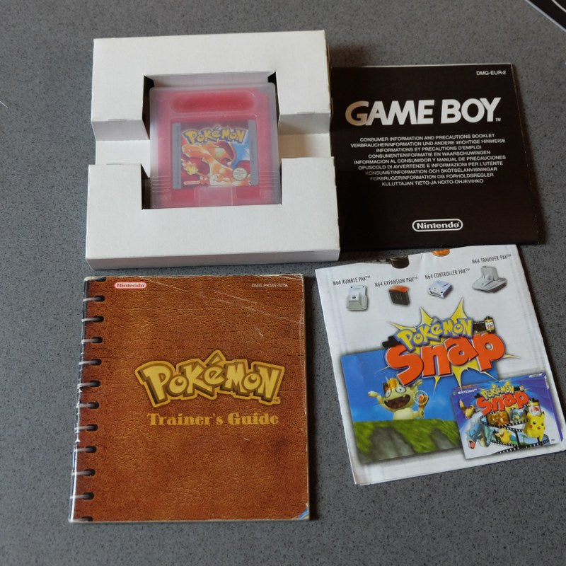 Pokemon Versione Rossa Nintendo