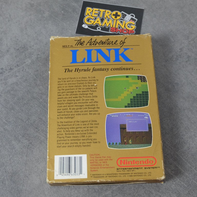 Zelda 2 the Adventure Of Link Nintendo