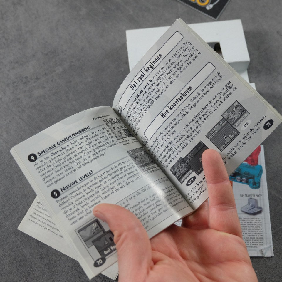 Wario Land 3 Nintendo