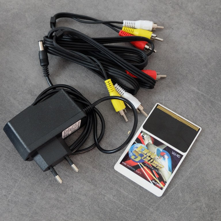Pc Engine + AV Booster + Star Soldier NEC