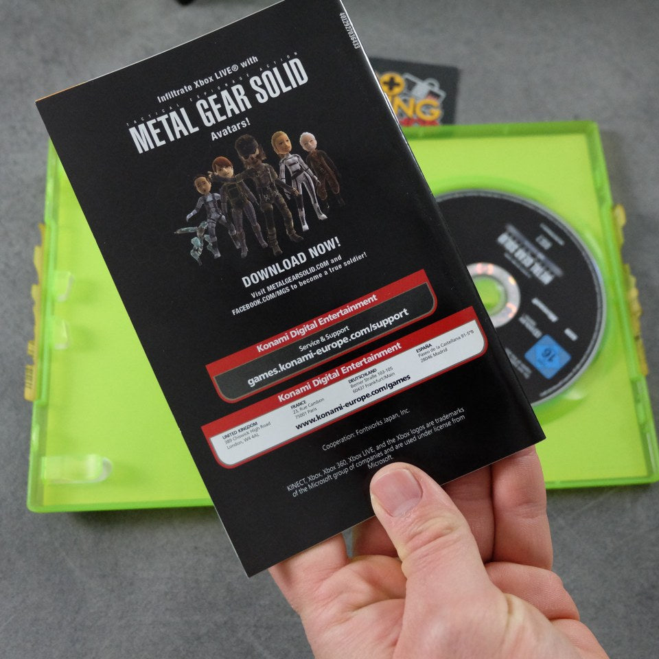 Metal Gear Solid HD Collection Microsoft
