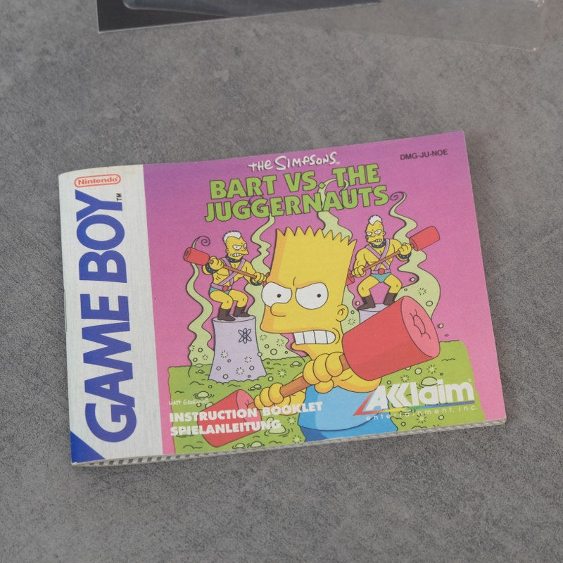 Bart Vs the Juggernaut Nintendo
