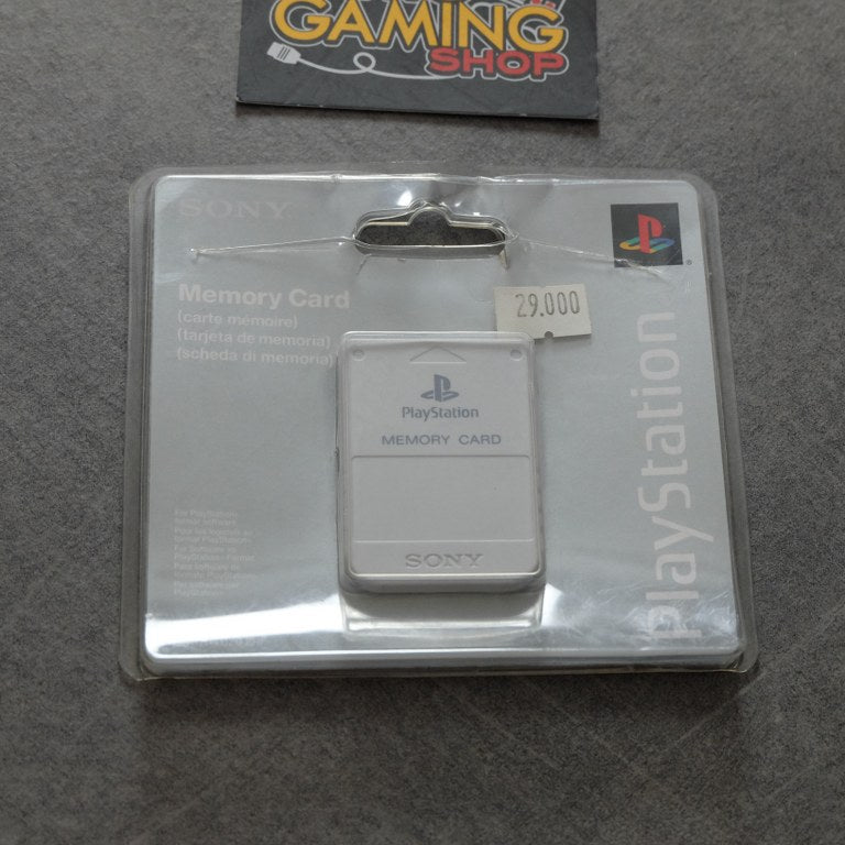 Memory Card Playstation Bianca Nuova