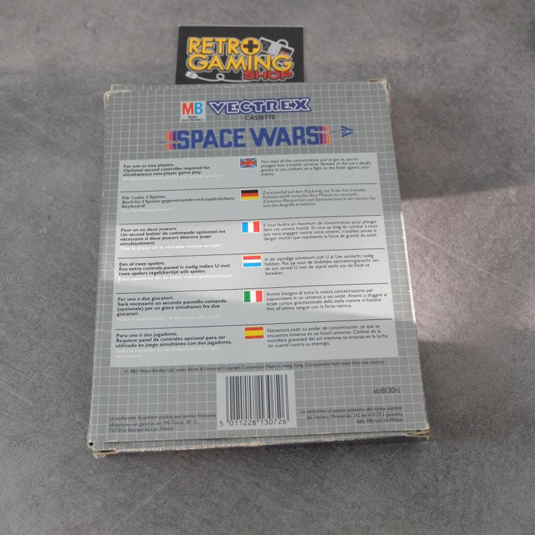 Space Wars Vectrex MB Electronics Philips