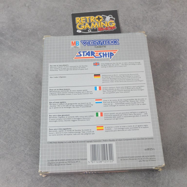 Starship Vectrex MB Electronics Philips
