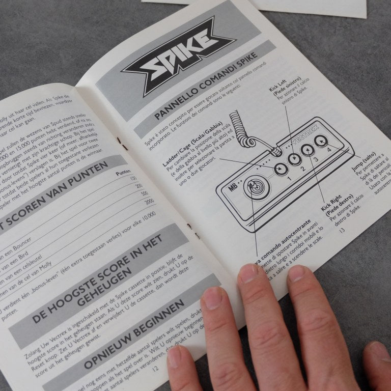 Spike Vectrex MB Electronics Philips