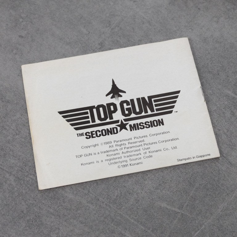 Top Gun the Second Mission Nintendo