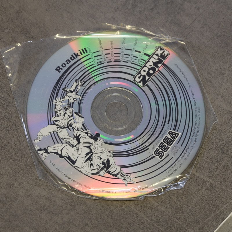 Comix Zone + cd Audio SEGA