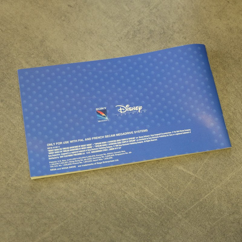 Topolino Mania SEGA