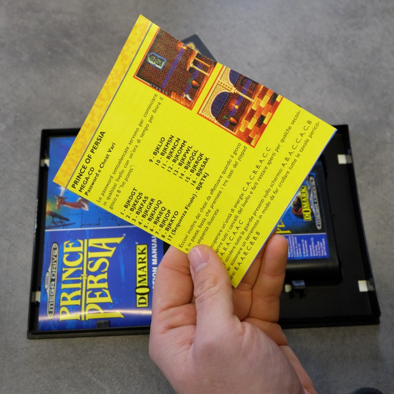 Prince Of Persia SEGA