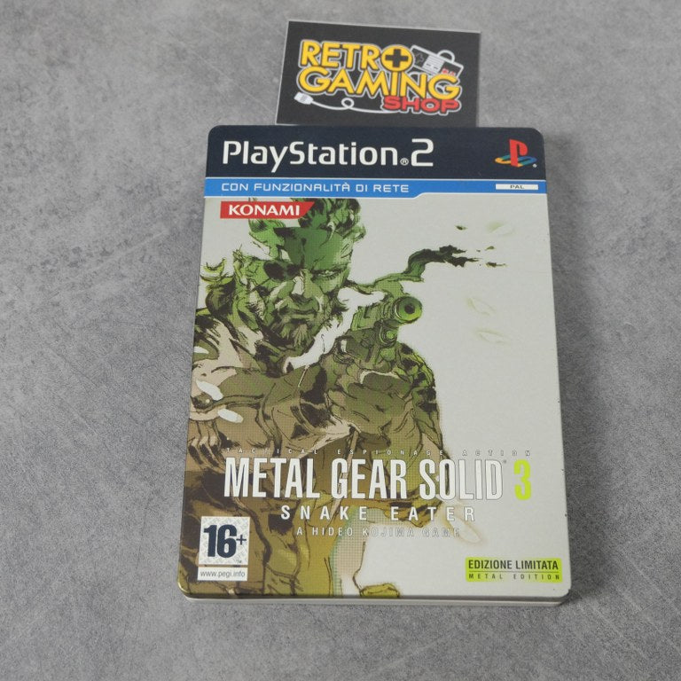 metal gear solid 3 steelbook Metal Gear Solid 3 Snake Eater Edizione Limitata Steelbook – Retrogaming  Shop