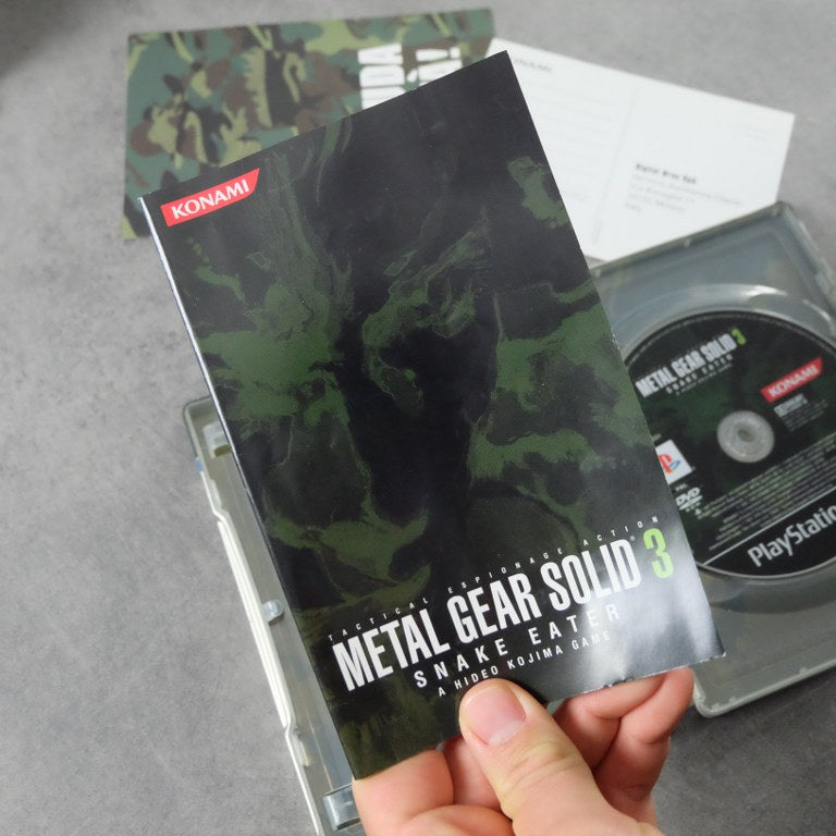 Metal Gear Solid 3 Snake Eater Edizione Limitata Steelbook Sony