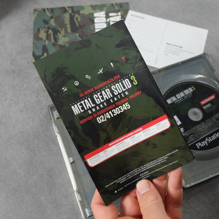 Metal Gear Solid 3 Snake Eater Edizione Limitata Steelbook Sony