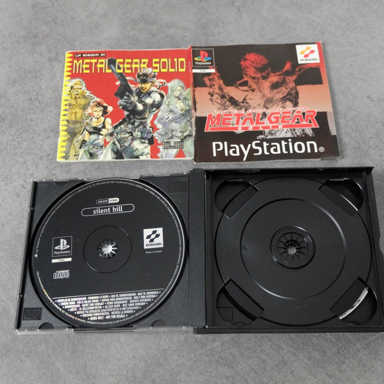 Metal Gear Solid + Demo Silent Hill Sony