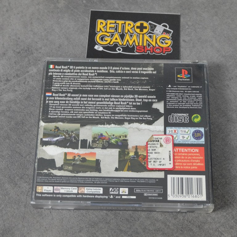 Road Rash 3d Sony