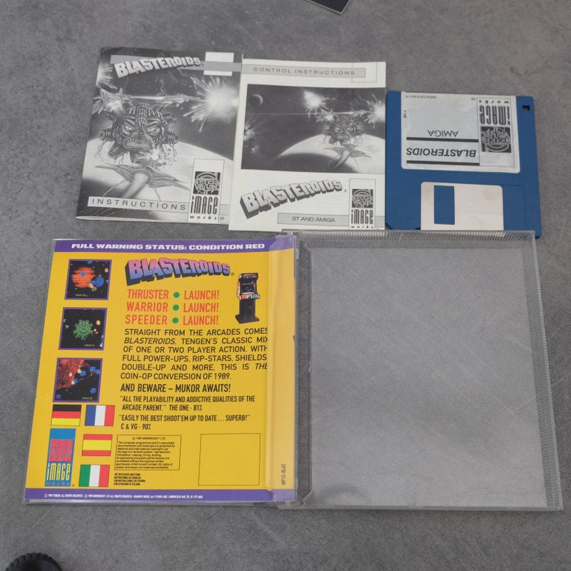 Blasteroids Commodore