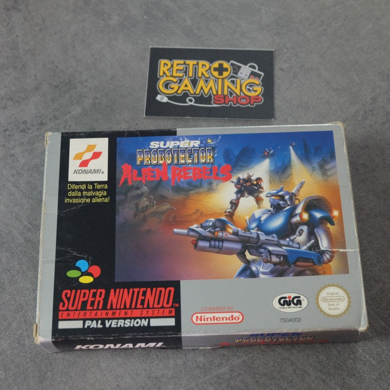 Super Probotector Alien Rebels Nintendo