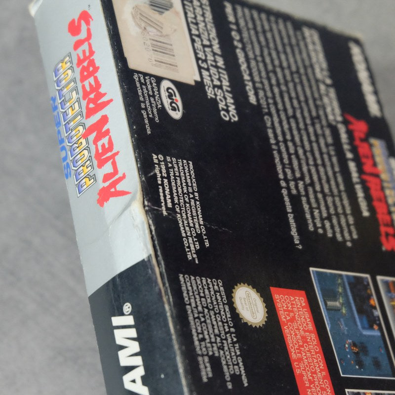Super Probotector Alien Rebels Nintendo