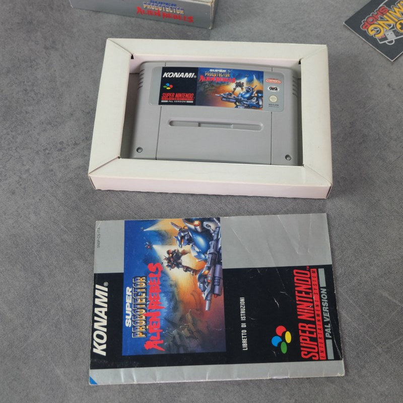 Super Probotector Alien Rebels Nintendo