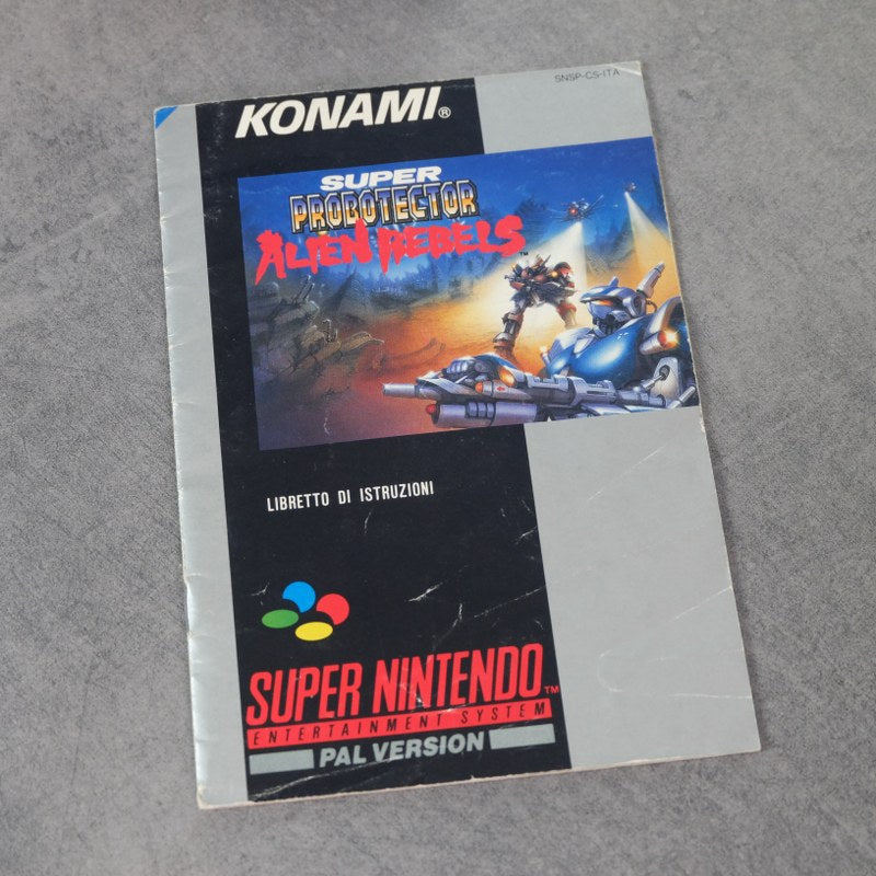 Super Probotector Alien Rebels Nintendo
