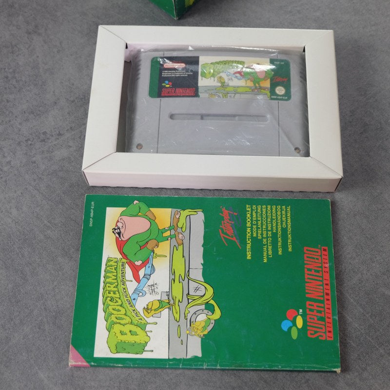 Boogerman A Pick and Flick Adventure Nintendo
