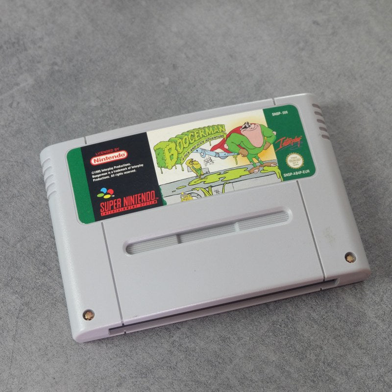 Boogerman A Pick and Flick Adventure Nintendo