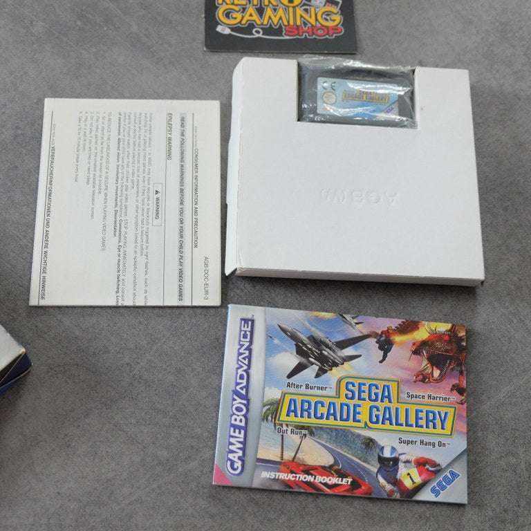 Sega Arcade Gallery Nintendo