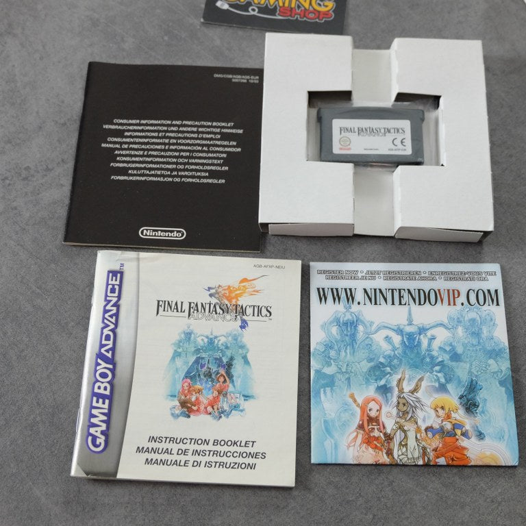 Final Fantasy Tactics Advance Nintendo