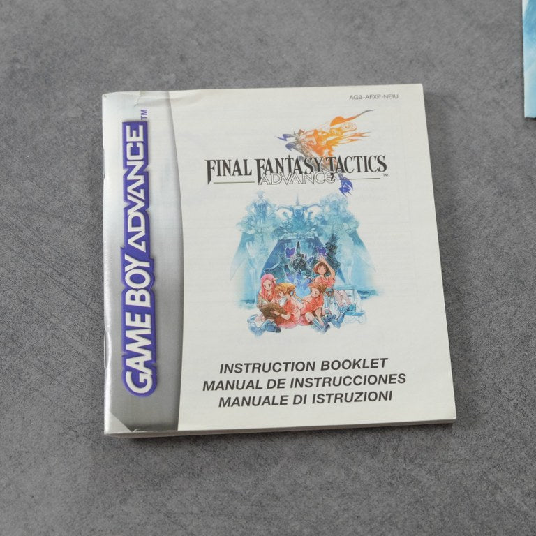 Final Fantasy Tactics Advance Nintendo