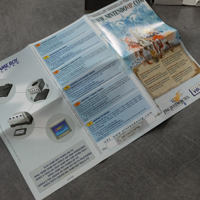 Final Fantasy Tactics Advance Nintendo