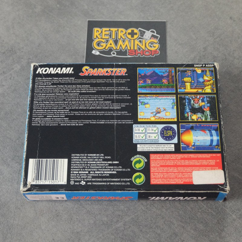 Sparkster Nintendo