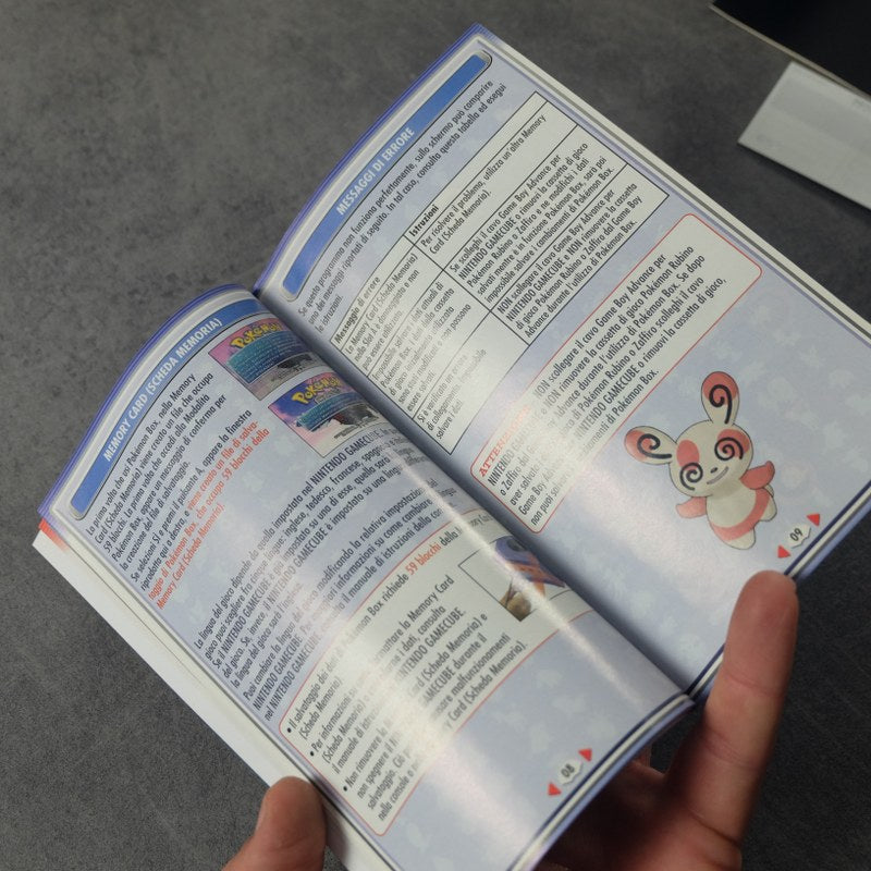 Pokemon Box Rubino e Zaffiro Nintendo