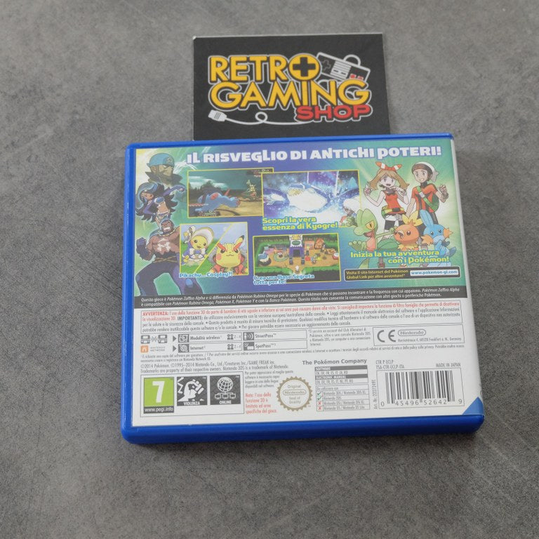 Pokemon Zaffiro Alpha Nintendo