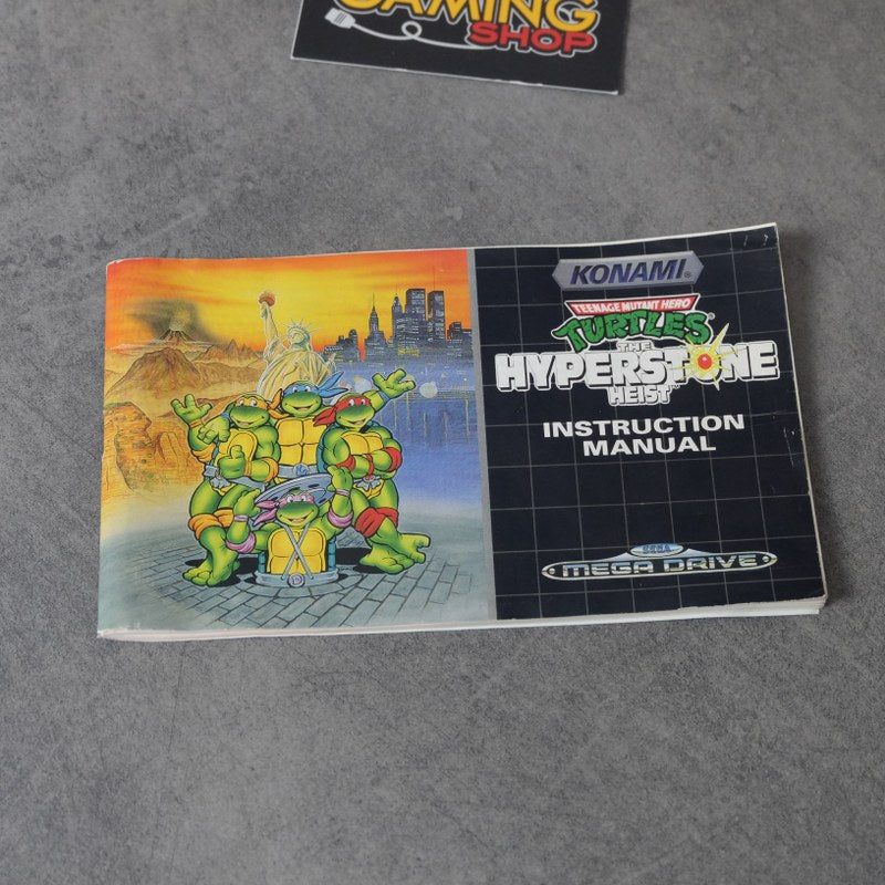 Teenage Mutant Ninja Turtles the Hyperstone Heist SEGA